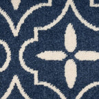 Nourison Home Nourison Essentials Navy Ivory 8' x 10' Area Rug - Image 8