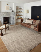 Loloi Darby Collection DAR-07 Pebble/Sand 9'-2" x 13' Area Rug by Loloi