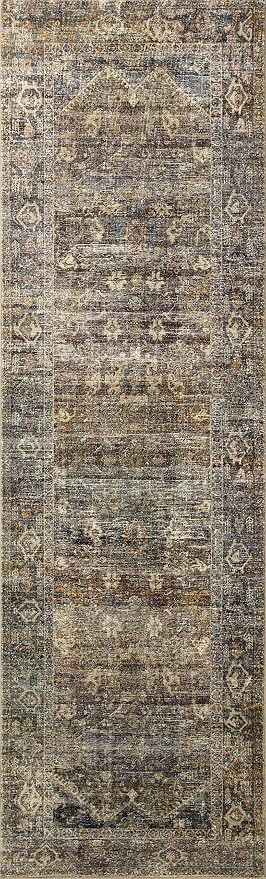 Loloi Amber Lewis Morgan Collection MOG-05 Spice/Lagoon 5'-0" x 7'-0" 38" Thick - Image 7