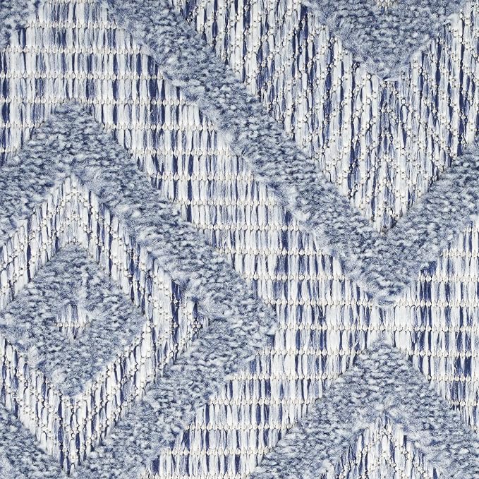 Nourison Home Versatile Denim Blue 7' x 10' Area Rug - Image 10
