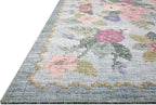 Loloi Rifle Paper Co. Rosa Collection RSA-02 Sky 2'-6" x 9'-6" Runner Rug - Image 3