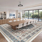 zesthome 10x14 Area Rugs, Stain Resistant Washable Rug, Ultra-Thin Rugs - Image 4