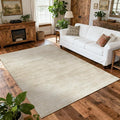 5x8 Area Rugs for Living Room, Neutral Abstract Modern Farmhouse Boho Rugs for by BILEEHOME