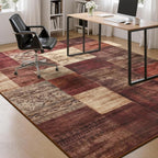 Tepook Modern Area Rug for Living Room, 5x7 Geometric Large Rugs for Bedroom - Image 4