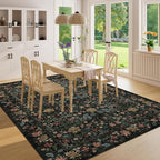 DUKINO 6x9 Rugs for Living Room, Vintage Washable Rug - Image 6