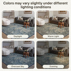 Bavni Washable Runner Rug 2’6”x10’, Non Slip Long Hallway Runner, Vintage - Image 7