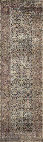 Loloi Amber Lewis Morgan Collection MOG-03 Denim/Multi 2'-3" x 9'-6" 38" Thick - Image 7