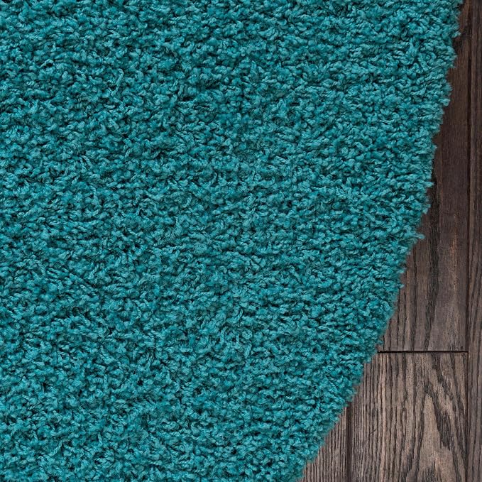 Unique Loom Solid Shag Collection Area Rug - Image 9
