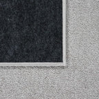 Paco Home Solid Area Rug in Silver Modern Plain Design, Size: 5'3" x 7'3" - Image 4