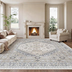 zesthome 12x15 Area Rugs, Large Washable Rug, Ultra-Thin Stain Resistant Rugs - Image 8
