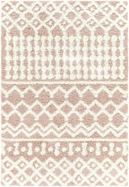 Livabliss Hapsburg Moroccan Shag Area Rug, Dusty Pink - Image 4