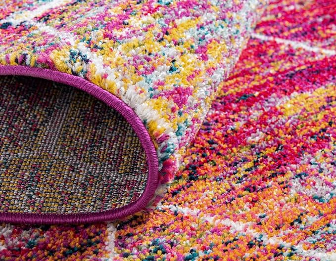 Unique Loom Trellis Frieze Collection Area Rug - Image 7