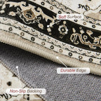 XWZO Entryway Area Rug 2x3ft — Soft Low Pile Non-Slip Door Mat - Image 4