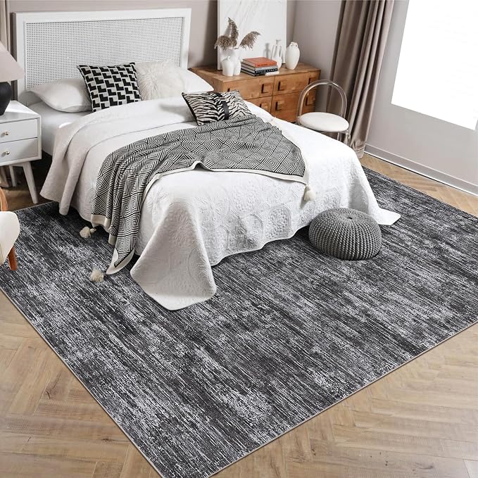 RUGSREAL Washable Rug 10x13 for Living Room Modern Abstract Area Rug Non-Slip - Image 2