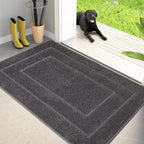 PURRUGS Dirt Trapping Door Mat 32" x 47", Non-Slip/Skid Machine Washable by PURRUGS