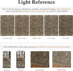 9x12 Washable Area Rug Brown Vintage Distressed Large Rug - Image 2