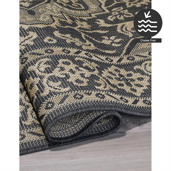 FH Home Flat Woven Outdoor Rug - Image 3