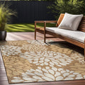 Beverly Rug Outdoor Rug 9x12 Modern Exotic Tropical Leaf Area Rugs by BeverlyRug