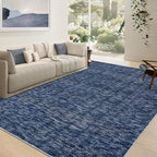 RUGSREAL Washable Area Rug for Bedroom 5x7 Contemporary Dining Room Throw Rug - Image 8