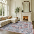 Fame Rugs Turkish Rug. Washable Vintage Oriental Antique Inspired Traditional by FameRugs