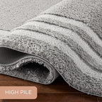 Town & Country Everyday Cloud Shag Plush Border Area Rug - Image 7