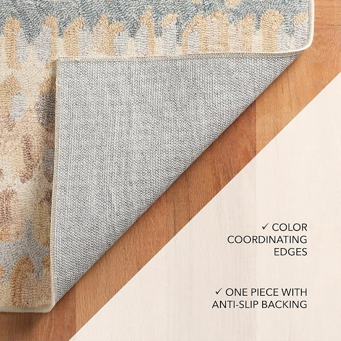 Dash and Albert Paint Chip Machine Washable Area Rug - Image 7