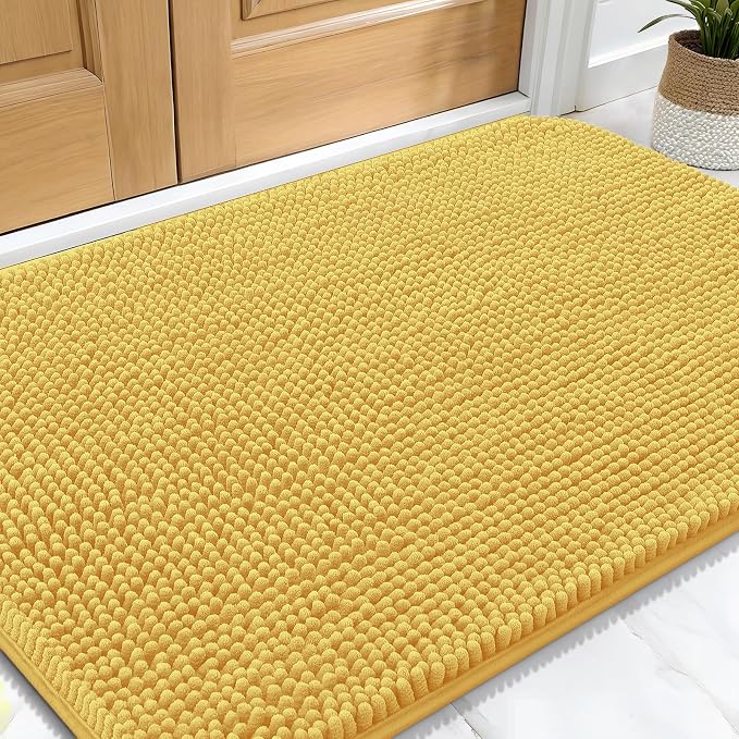 OLANLY Dog Door Mat for Muddy Paws 30x20, Absorbs Moisture and Dirt, Absorbent by OLANLY