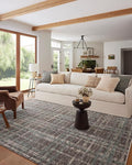 Loloi Angela Rose Ember Collection EMB-08 Espresso/Multi 7'-10" x 10' Area Rug by Loloi