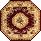 Unique Loom Versailles Collection Traditional Classic Floral Motif Area Rug - Image 8