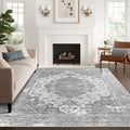 vivorug 9x12 Area Rugs, Stain Resistant Washable Rug by vivorug