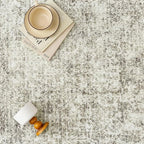 5x7 Area Rug Washable Vintage Neutral Living Room Carpet Large Indoor Non Slip - Image 7