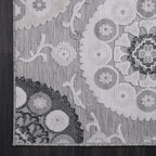 CAMILSON Indoor Outdoor Rug 5x7 Bohemian Medallion Floral Area Rugs - Image 4