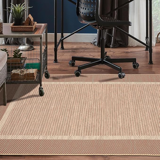 ILANGO Jute Area Rugs for Living Room, Woven Washable Rugs 3'x5' Indoor - Image 2