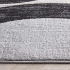 Well Woven Dulcet Bingo Grey Modern Geometric 5'3" x 7'3" Area Rug - Image 8