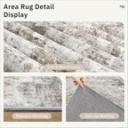 Area Rugs 4x6 for Living Room, Vintage Washable Rugs for Dining Room, Non-Slip - Image 6