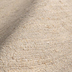 nuLOOM 6x9 Elfriede Jute & Cotton Hand Woven Area Rug, Solid Rustic Farmhouse - Image 8