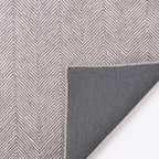 Modern Herringbone Chevron Collection Handcrafted Wool Area Rug - Image 5