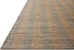 Loloi Chris Loves Julia Judy Collection JUD-04 Natural/Sky 9'-3" x 13' Area Rug - Image 5