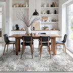 GENIMO Washable Area Rugs for Living Room, 8x10 Modern Non Slip Rugs, Low Pile - Image 8