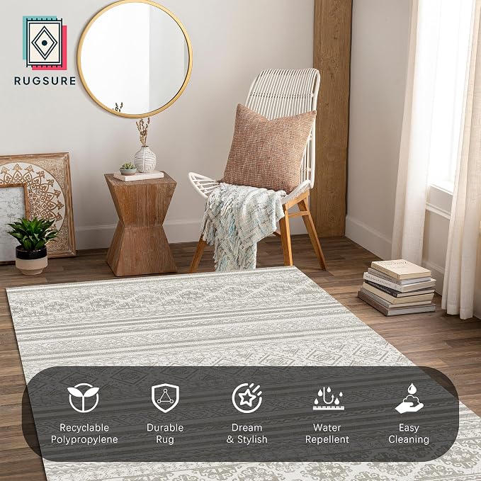 RUGSURE Washable Area Rugs 9' x 12' - Image 4