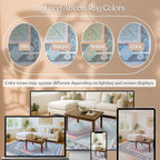 Fame Living Washable Area Rug. Modern Farmhouse. Vintage. Turkish. Bohemian. - Image 7