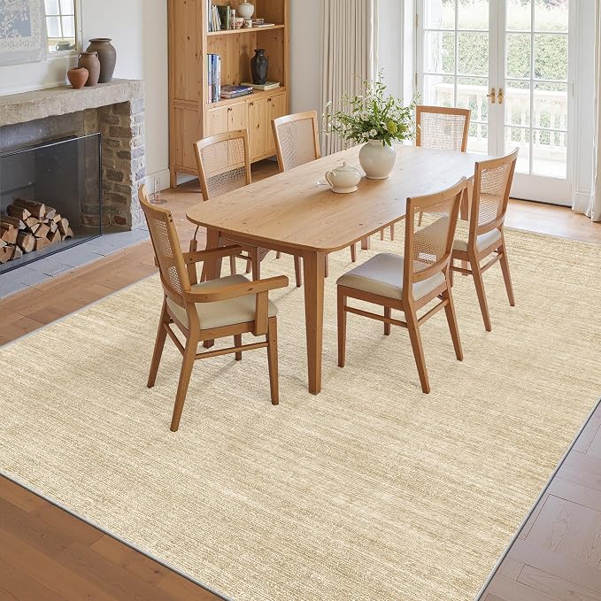 Art&Tuft Washable Rugs 9x12, Low Pile Area Rugs 9x12 Living Room - Image 5