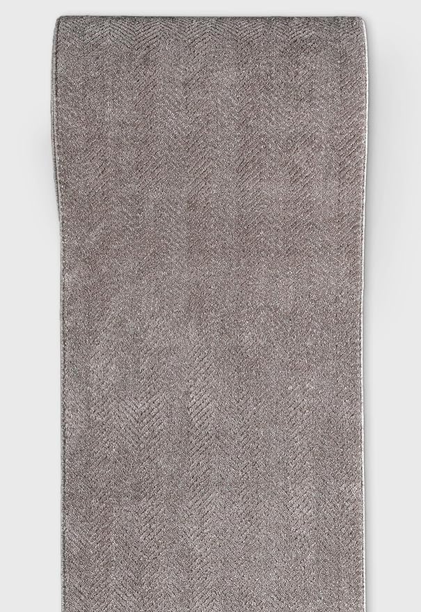 Well Woven Custom Size Hallway & Stair Runner- Harlow Pompeii Taupe 31 Inches - Image 5
