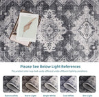 Dripex Vintage Washable Rug 2x3 Indoor Door Mat Non-Slip Entryway Rug - Image 6
