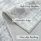 Modern Abstract Neutral 3x8 Runner Rug - Image 4