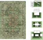9x12 Large Area Rugs for Living Room Ultra-Soft Washable Rug Vintage Distressed - Image 8