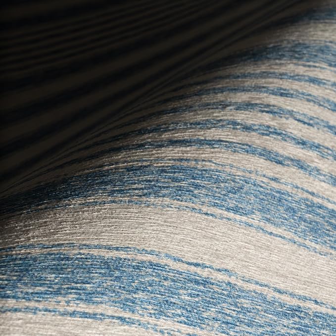 Dash & Albert Vion Blue Machine Washable Rug, 9.5 X 13.5 Feet - Image 4