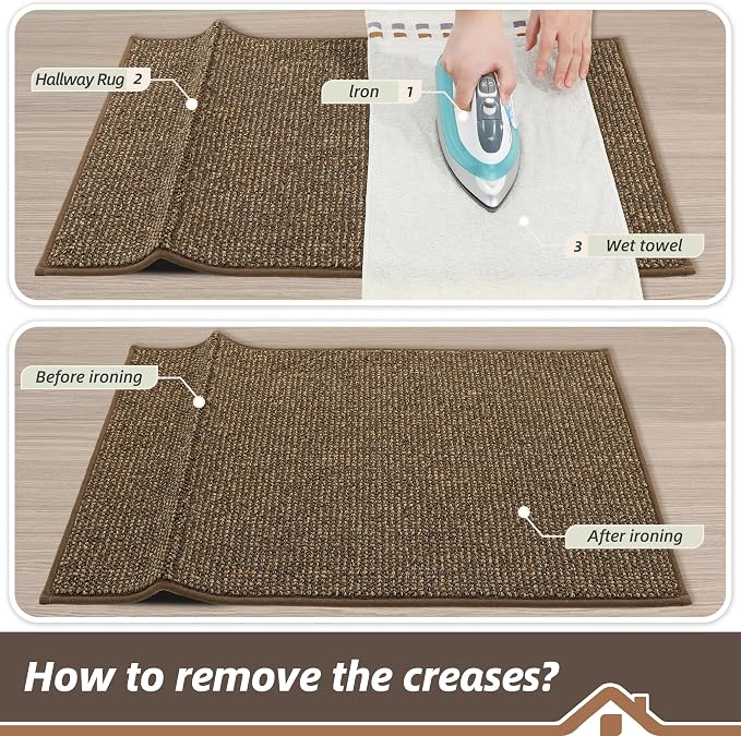 BEQHAUSE 2x3 Entryway Rug Indoor Door Mat Non-Slip Washable, Hallway Rugs - Image 9