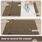 BEQHAUSE 2x3 Entryway Rug Indoor Door Mat Non-Slip Washable, Hallway Rugs - Image 9
