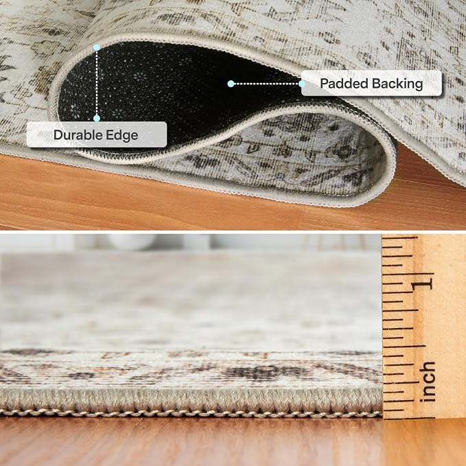 ReaLife Rugs Machine Washable Area Rug Runner - Image 2
